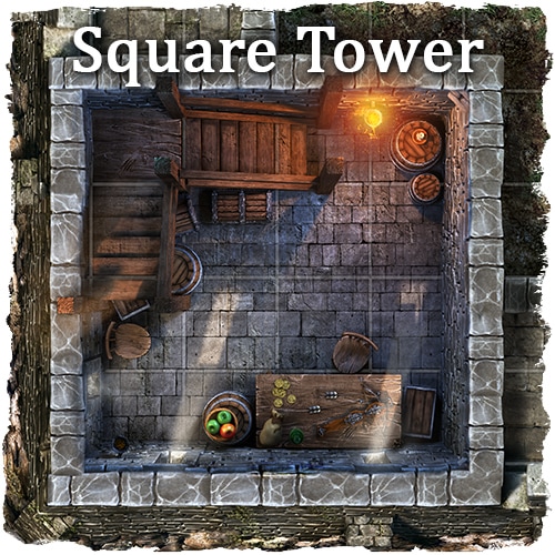 rpg fortress map tile set