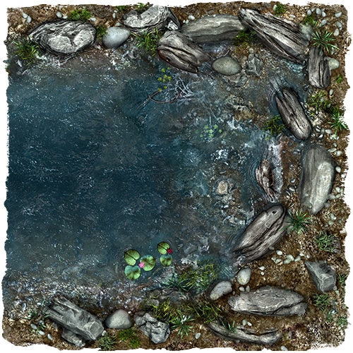 rpg moat river map tile set