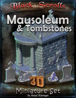 Mausoleum and Tombstones